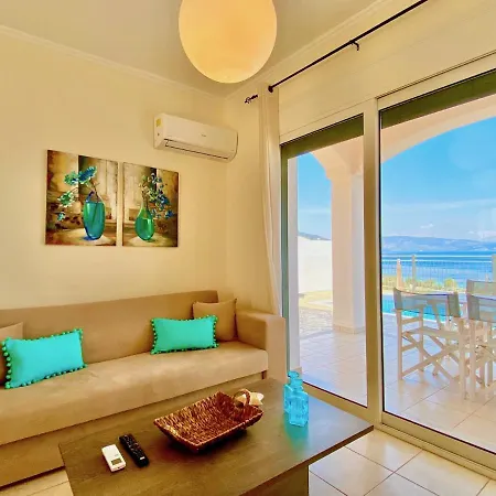 Luxury Akti Barbati 1 With Private Pool By Dadovillas 别墅 Pyrgi (Corfu)