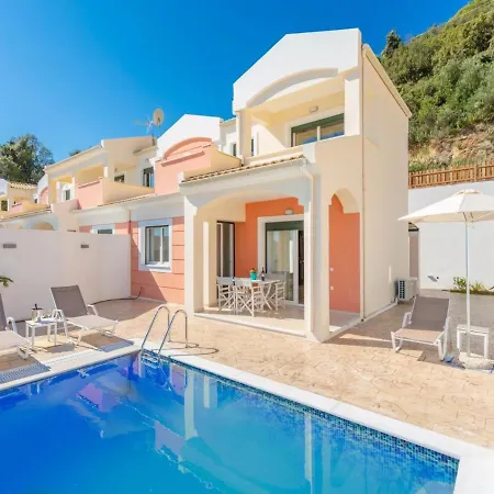 Luxury Akti Barbati 1 With Private Pool By Dadovillas 别墅