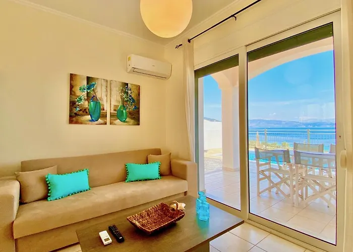 Luxury Akti Barbati 1 With Private Pool By Dadovillas Vilă Pyrgi (Corfu)